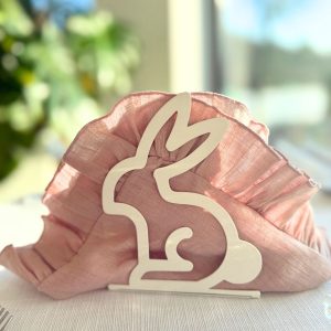 Uroczy zajączek do postawienia na biurku dziecka