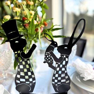 Wielkanocna para zajączków