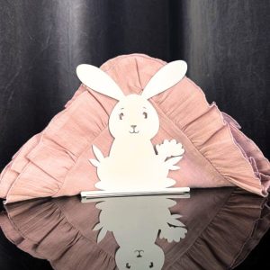 serwetnik w kształcie uroczego króliczka