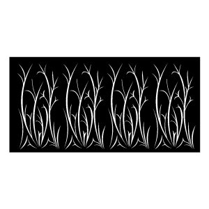 Wzór metalowego panelu wycinanego laserowo