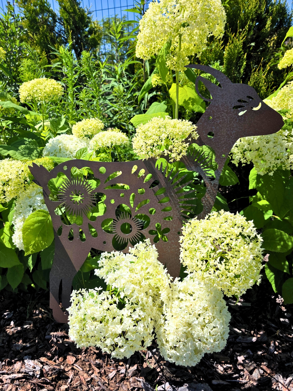 dekoracja-corten-do-ogrodu-koza