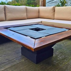 Grill z żeliwnym rusztem